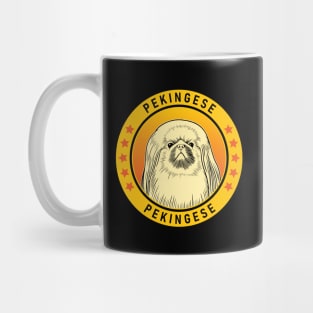 Pekingese Dog Portrait Mug